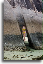 Split Rock::La Digue, Seychelles::