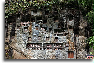 Rock Tombs::Tana Toraja, Sulawesi Indonesia::
