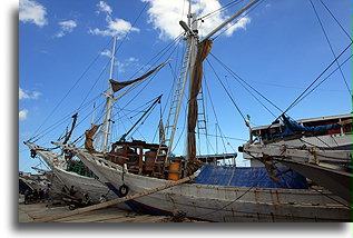 Pinisi Ships::Makassar, Sulawesi Indonesia::