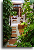 Outdoor Shower::Rangalifinolhu Island, Maldives::