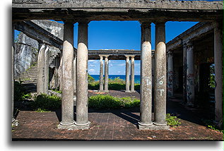 Overlooking the Sea::Folly Ruins, Jamaica::