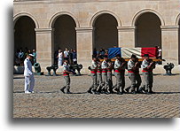 Military Funeral::Les Invalides, Paris, France::