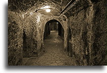 Castle Tunnel::Książ Castle, Poland::