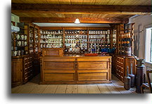 19th Century Pharmacy::Tokarnia Open-air Museum, Swietokrzyskie, Poland::