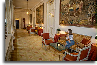 Main Hallway::Palacio de Seteais, Sintra, Portugal::