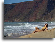Na Pali Coast Beach::Kauai, Hawaii::