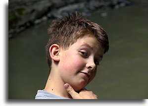 I am thinking::Boy::