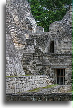 Connected Structures::Becán, Campeche, Mexico::