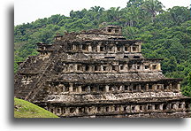 Pyramid of the Niches #2::El Tajin, Veracruz, Mexico::