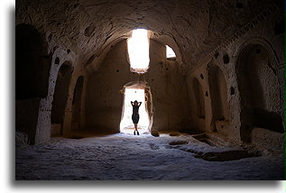 Holy Cross Church::Zelve Valley, Cappadocia, Turkey::