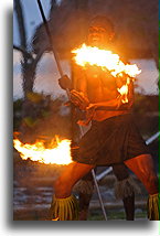 Fire Show #2::Fijian Dances, Fiji, South Pacific::