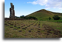 Huri A Urenga Statue::Easter Island::