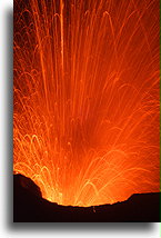 Yasur Eruption #3::Mount Yasur, Vanuatu, South Pacific::