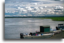 Yukon River in Circle::Alaska, United States::