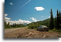 Dirt Road to Kennecott::Alaska, United States::