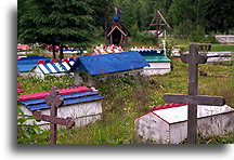 Eklutna Cemetery::Alaska, United States::