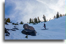Avalanche Chutes Trail::Mammoth, CA, USA::