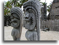 Two Guardians::Big Island, Hawaii::