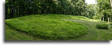 Great Bear Mound::Effigy Mounds, Iowa, USA::