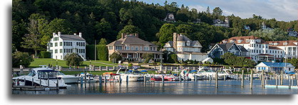 Mackinac Island Harbor::Mackinac Island, Michigan, USA::