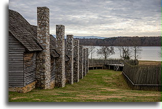 Barracks #1::Fort Loudoun, Tennessee, USA::