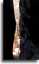 At the crack entrance::Canyonlands, Utah, USA::