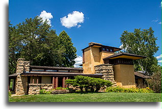 Garden Wing::Taliesin, Wisconsin, USA::