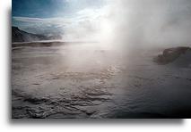 Main Terrace::Mammoth Hot Springs, Yellowstone, Wyoming, United States::